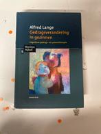 Gedragsverandering in gezinnen - Alfred Lange, Ophalen of Verzenden, Gamma, Gelezen, HBO