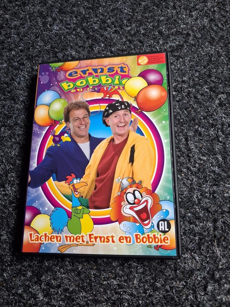 DVD LACHEN MET ERNST EN BOBBIE (NIEUW!!), Alle leeftijden, Ophalen, Avontuur, Film