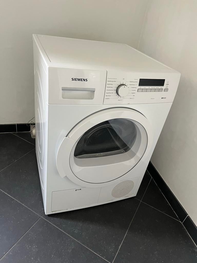 Siemens iQ500 Droger, Witgoed en Apparatuur, Wasdrogers, Ophalen, 6 tot 8 kg, Gebruikt, Voorlader
