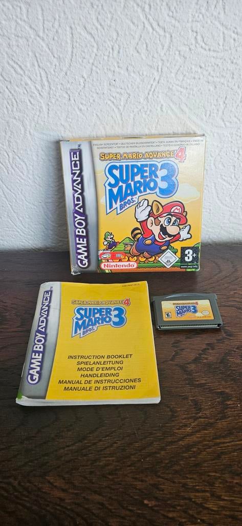 Super Mario Advance 4: Super Mario Bros. 3 (GBA), Spelcomputers en Games, Games | Nintendo Game Boy, Gebruikt, 1 speler, Ophalen of Verzenden