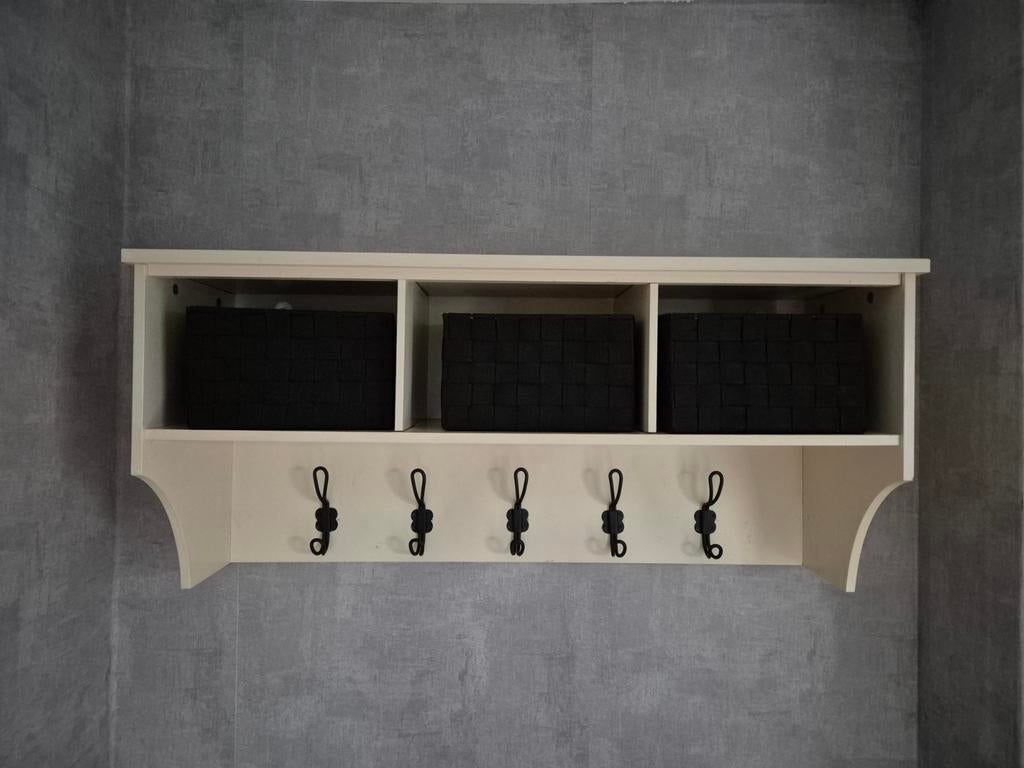 Kapstok met opbergruimte, Huis en Inrichting, Woonaccessoires | Kapstokken, Overige materialen, Gebruikt, Minder dan 100 cm, Ophalen