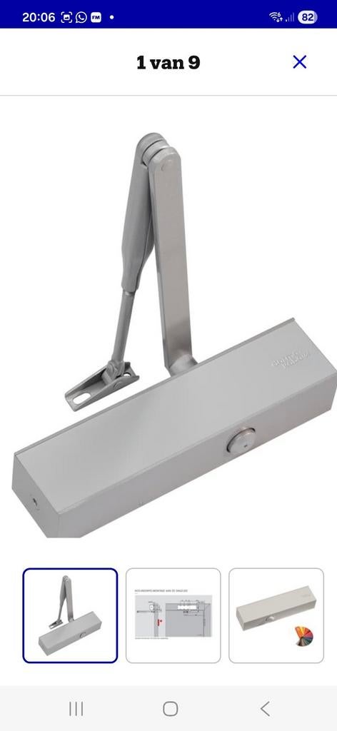 Dormakaba, Ophalen, Nieuw, Rvs, Overige typen