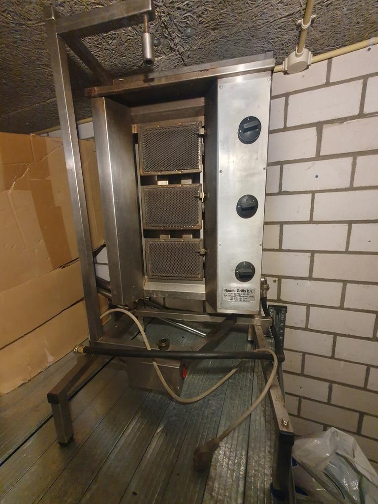 Shoarma Grill, Ophalen, Zo goed als nieuw, Grill, Minder dan 45 cm