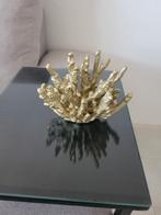Gouden koraal decoratie - stijlvol woonaccessoire, Ophalen, Zo goed als nieuw