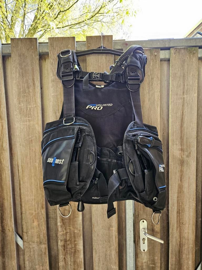 SeaQuest Unlimited Pro Trimvest - Maat L (klein defect), Ophalen of Verzenden, Gebruikt, Trimvest of Wing