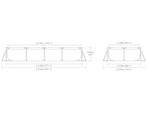Intex Zwembad 450 x 220 x 84 cm - Rechthoekig Frame, Tuin en Terras, Zwembaden, Ophalen, Gebruikt, 200 tot 300 cm, 80 tot 120 cm