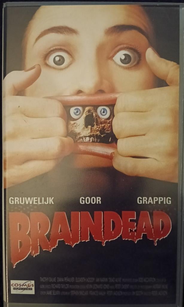 Brain dead vhs, Vanaf 16 jaar, Ophalen of Verzenden, Zo goed als nieuw, Horror
