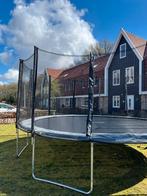 Sweek. Trampoline incl veiligheidsnet - diameter 430 cm, Ophalen, Gebruikt