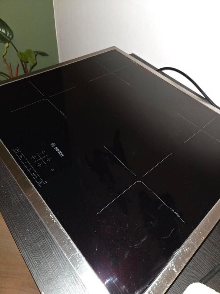 Bosch HMI40ICM1 Inductiekookplaat PUE645BF1E /03, Witgoed en Apparatuur, Kookplaten, Gebruikt, Inbouw, Inductie, 4 kookzones, Ophalen