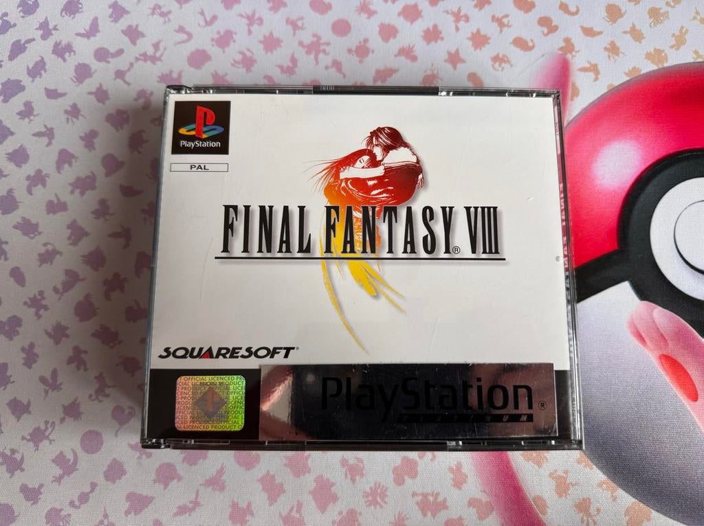 Final Fantasy VIII (PS1) CIB - Perfecte staat, Spelcomputers en Games, Games | Sony PlayStation 1, Zo goed als nieuw, Role Playing Game (Rpg)