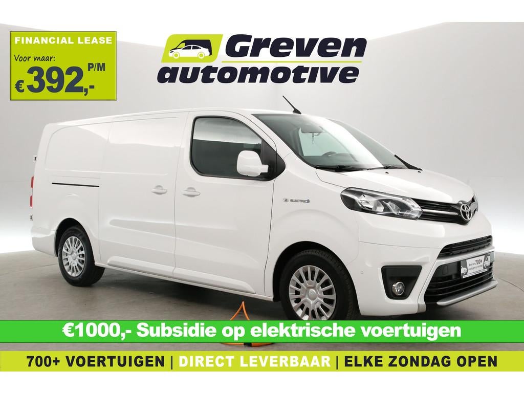 Toyota PROACE Electric Extra Range L3H1 75 kWh | Snelladen |, Auto's, Bestelauto's, Automaat, Gebruikt, Wit, 2028 kg