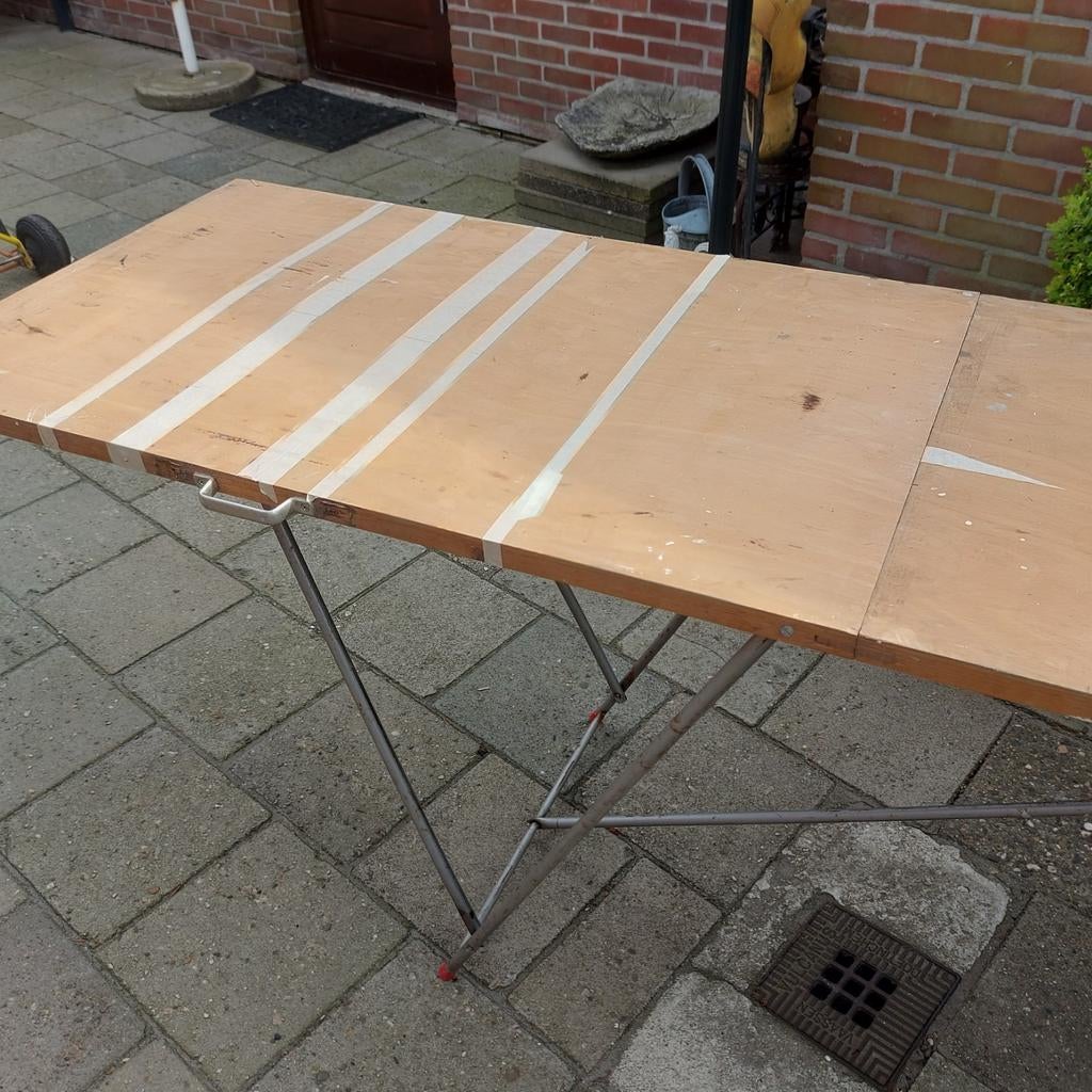 3 delige behangtafel, Ophalen