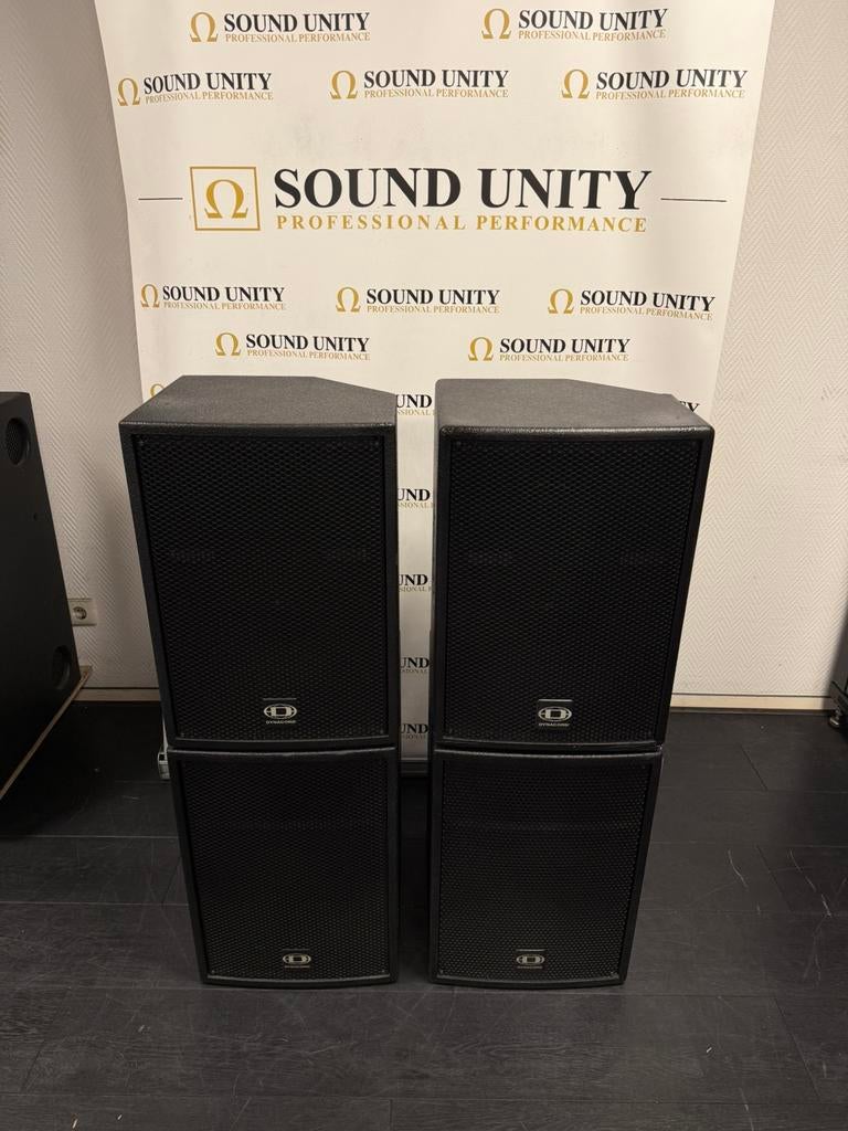 Dynacord - CP SERIES - Compact Live Sound, Audio, Tv en Foto, Luidsprekers, Zo goed als nieuw, Front, Rear of Stereo speakers
