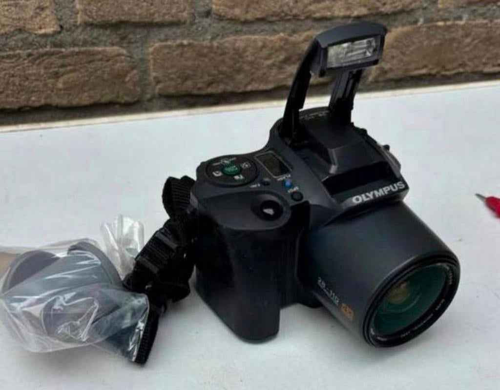 Olympus IS-10 35mm filmcamera autofocus 28-110mm AF zoomlens, Ophalen of Verzenden, Gebruikt, Compact, Olympus