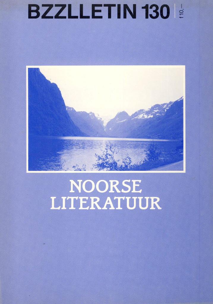 Bzzlletin 130 - Noorse literatuur, Boeken, Gelezen, Bzzlletin, Ophalen of Verzenden, Nederland