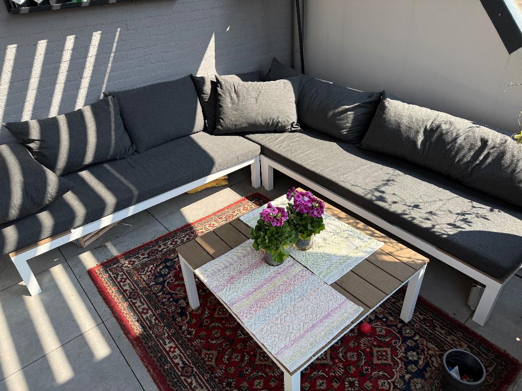 Mooie loungeset, Ophalen, Gebruikt, Bank, Loungeset