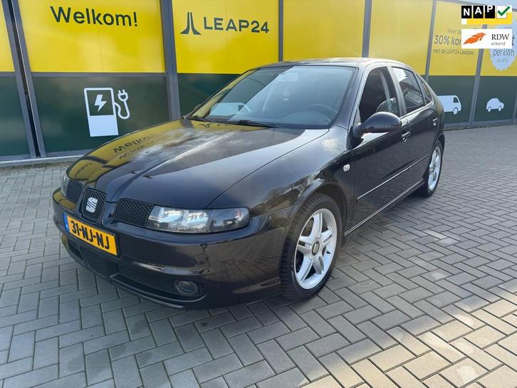 Seat Leon 1.8-20VT Topsport *NWE APK* BLOWOFF*, Auto's, Seat, Bedrijf, Te koop, Leon, ABS, Airbags, Airconditioning, Boordcomputer
