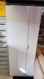 Ikea Forsand Witte kledingkast met hangruimte en planken, Ophalen, Overige materialen, Modern en functioneel, Met plank(en)
