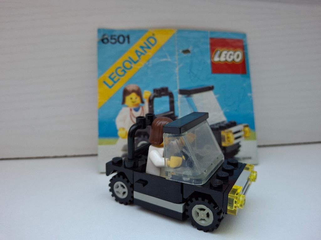 Lego 6501 Sport Convertible 1987, Ophalen of Verzenden, Gebruikt