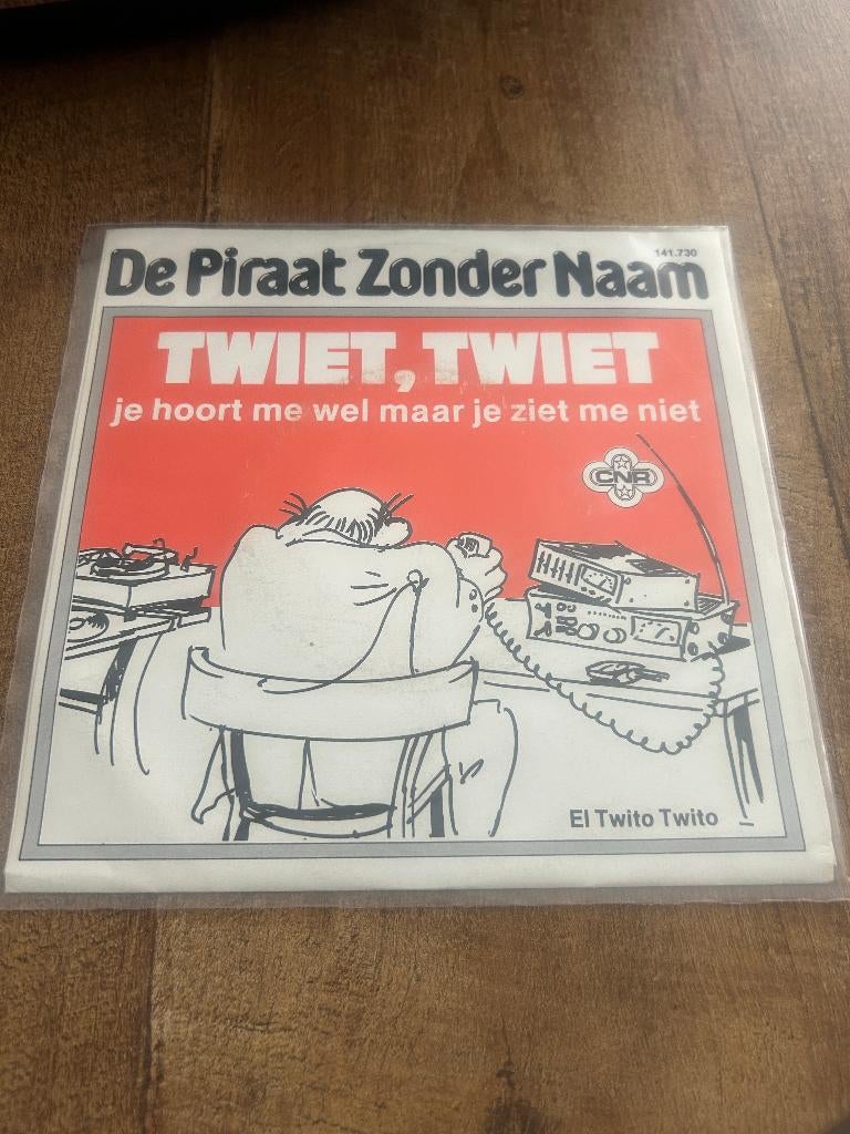 De Piraat zonder naam-Twiet,Twiet, Cd's en Dvd's, Vinyl Singles, 7 inch, Single, Ophalen of Verzenden, Zo goed als nieuw