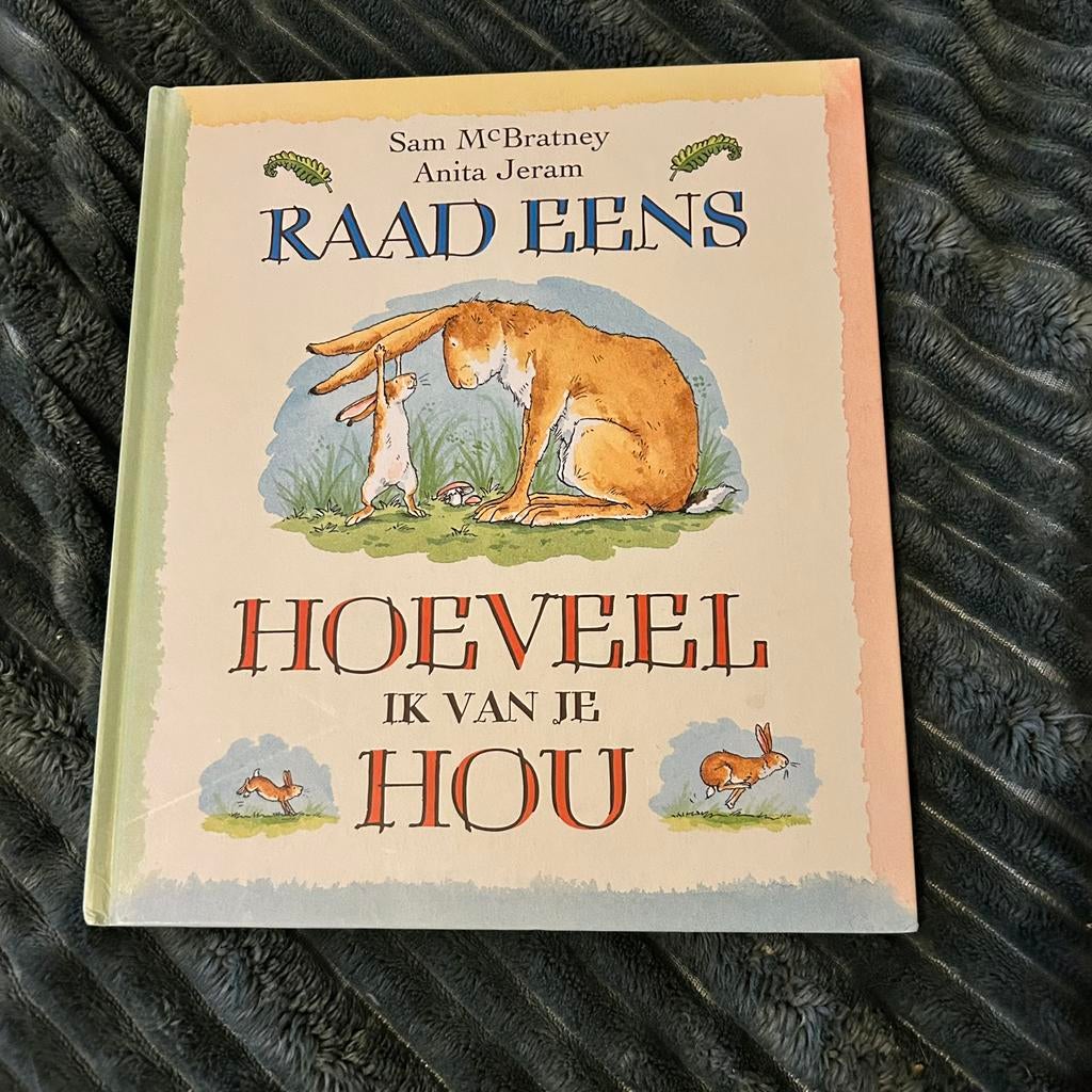 Raad eens hoeveel ik van je hou - Sam McBratney (Hardcover), Ophalen of Verzenden, Gelezen, Prentenboek