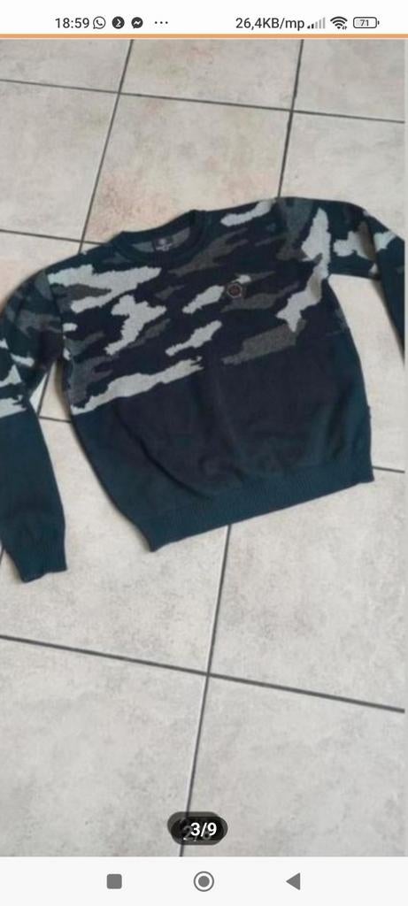 Phillip Plein mooie trui maat 146 152, Kinderen en Baby's, Kinderkleding | Maat 146, Ophalen of Verzenden, Zo goed als nieuw, Meisje