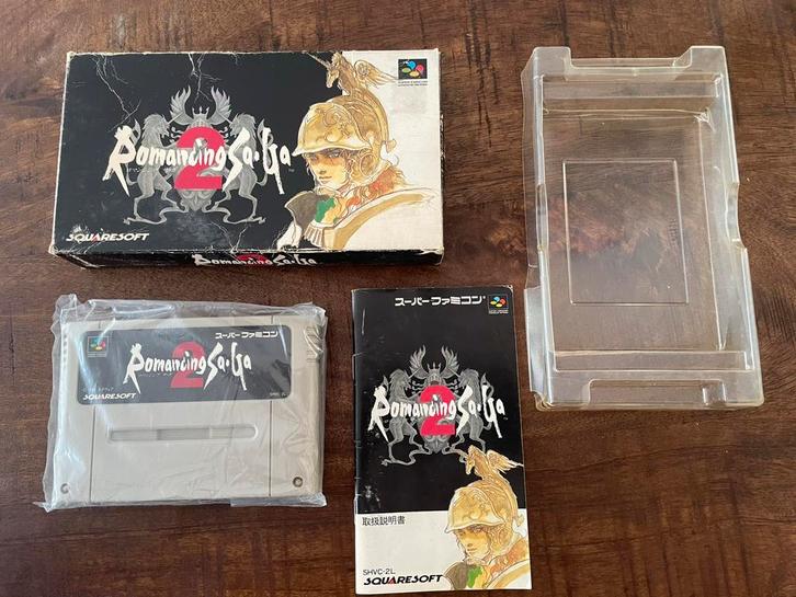 Romancing Saga 2 Super Nintendo SNES SFC CIB compleet NTSC, Spelcomputers en Games, Games | Nintendo Super NES, Zo goed als nieuw