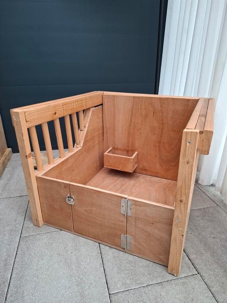 Speelgoedstal handgemaakt, Kinderen en Baby's, Speelgoed | Houten speelgoed, Gebruikt, Ophalen