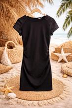 Miss Etam Zwart zwangerschapsjurkje Maat S, Kleding | Dames, Positiekleding, Ophalen of Verzenden, Zo goed als nieuw, Maat 36 (S)