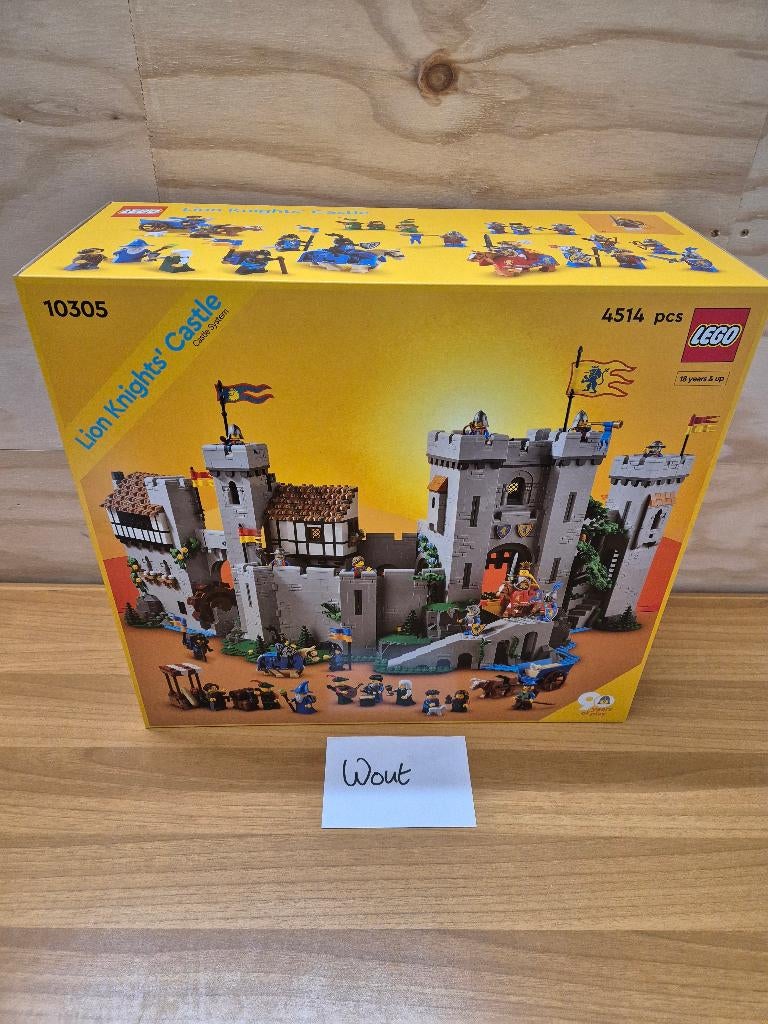 Lego 10305 ‘Lion Knights Castle’ (NIEUW!), Kinderen en Baby's, Speelgoed | Duplo en Lego, Ophalen of Verzenden, Nieuw, Complete set