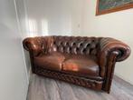 Mooie 2 persoons Chesterfield bank, Ophalen, Gebruikt, 150 tot 200 cm, Tweepersoons
