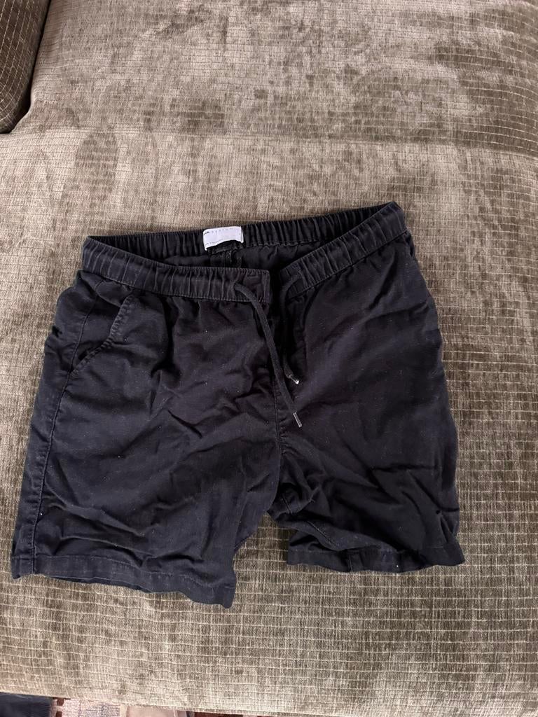 Asos linnenmix korte broek, Ophalen of Verzenden, Gedragen, Maat 48/50 (M), Zwart