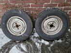 Te koop 2 aanhangerwielen 13 inch met binnenband, Auto diversen, Aanhangwagen-onderdelen, Ophalen