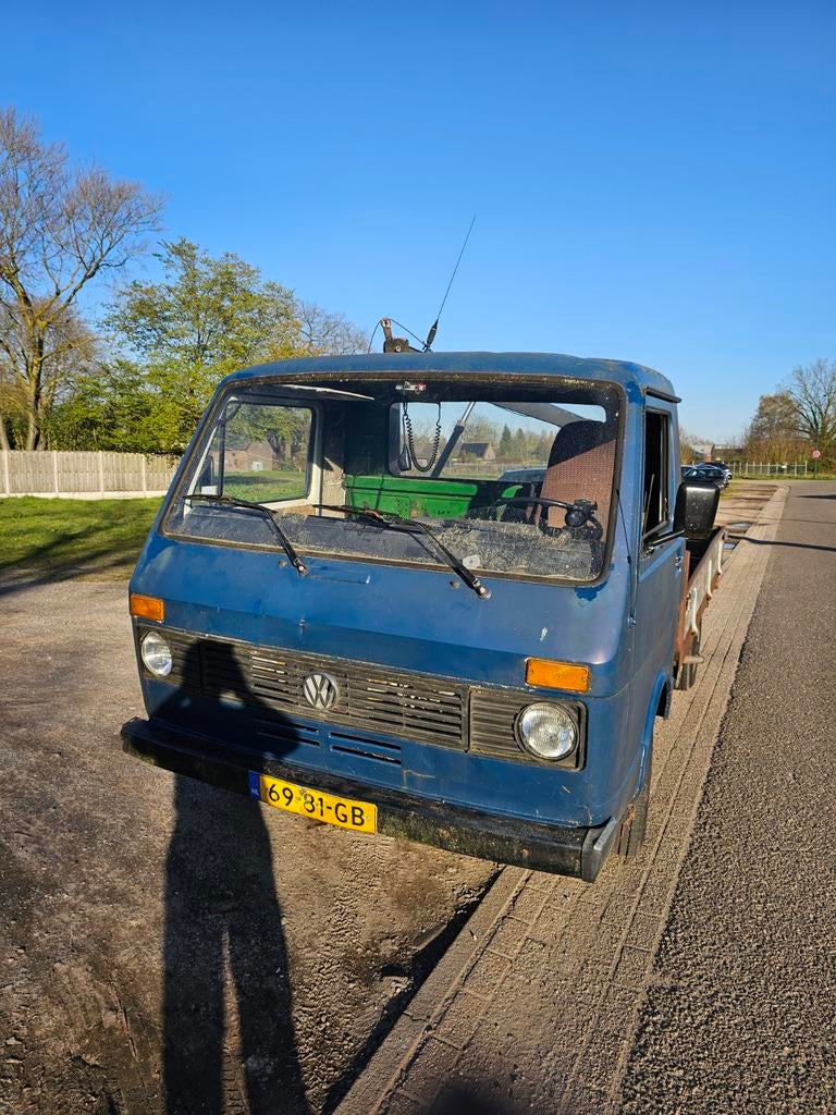 Volkswagen lt 1977 2.0 lpg, Auto's, Smart, Particulier, ForTwo, LPG, Overige carrosserieën, Handgeschakeld, Geel, Grijs, Stof