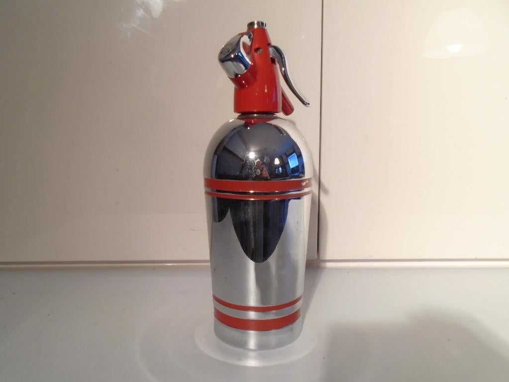 Sparklets england spuitwater fles Voor show, Ophalen of Verzenden, Zo goed als nieuw