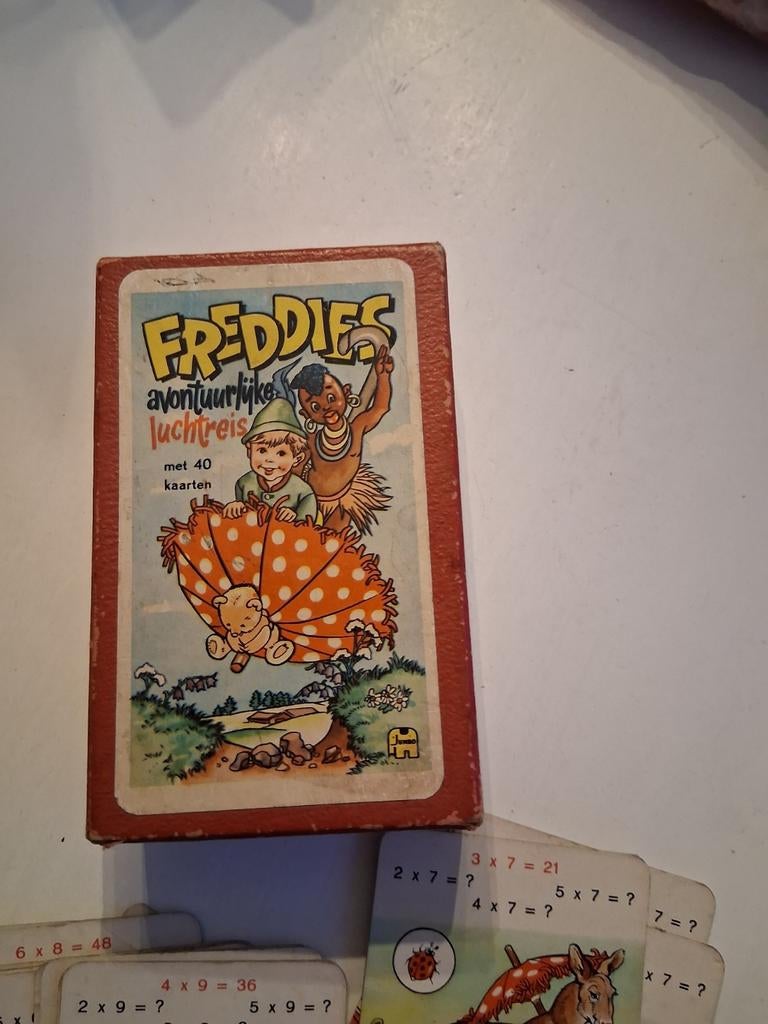 Freddies Avontuurlijke Luchtreis & Jumbo Kwintet Spellen, Een of twee spelers, Ophalen of Verzenden, Gebruikt, Jumbo