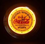 Klok - Neon LED - Coca Cola / Rock&Rol., Ophalen of Verzenden, Nieuw, Overige typen