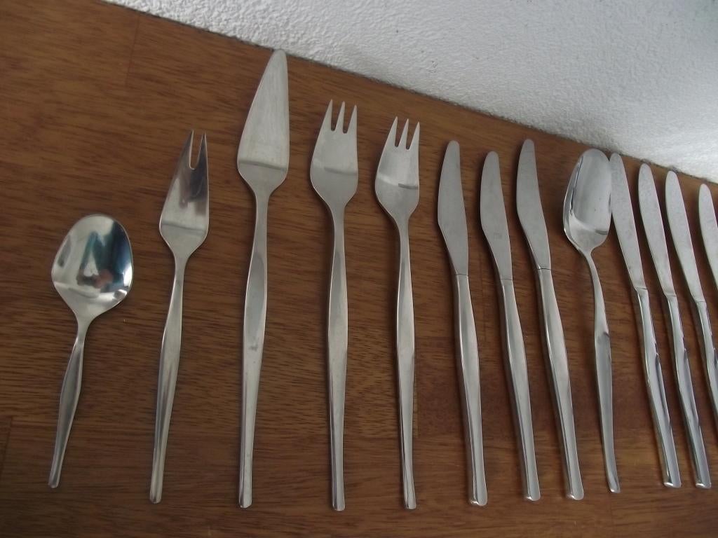 29 stuks Gero zilduro 730 romanti bestek 1959-1982 ook p st, Ophalen of Verzenden