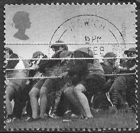 Engeland 2000 mi.1877 TOUWTREKKEN  nom. 2nd, Verzenden, Gestempeld