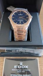 Nieuw Zwitsers Edox Les Bemonts Ultra Slim Horloge Nieuw, Ophalen of Verzenden, Staal, Overige merken, 1960 of later