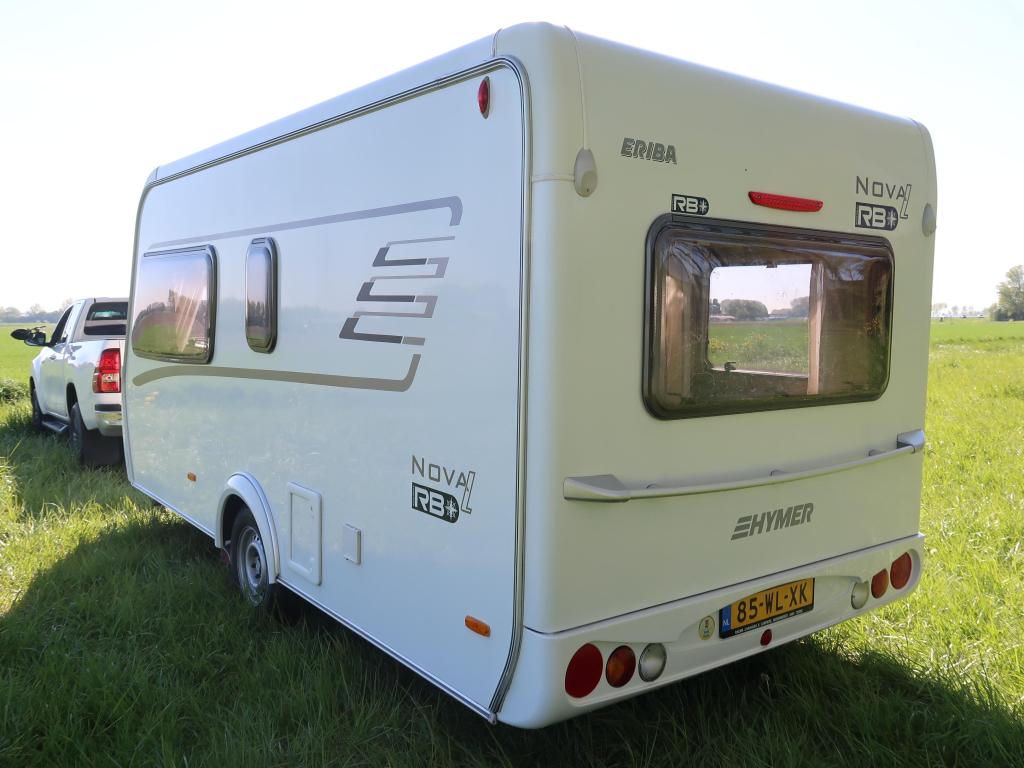 Eriba Nova Light 450 / Unico voortent / 1e eigenaar, Schokbreker, Bedrijf, Treinzit, 750 - 1000 kg