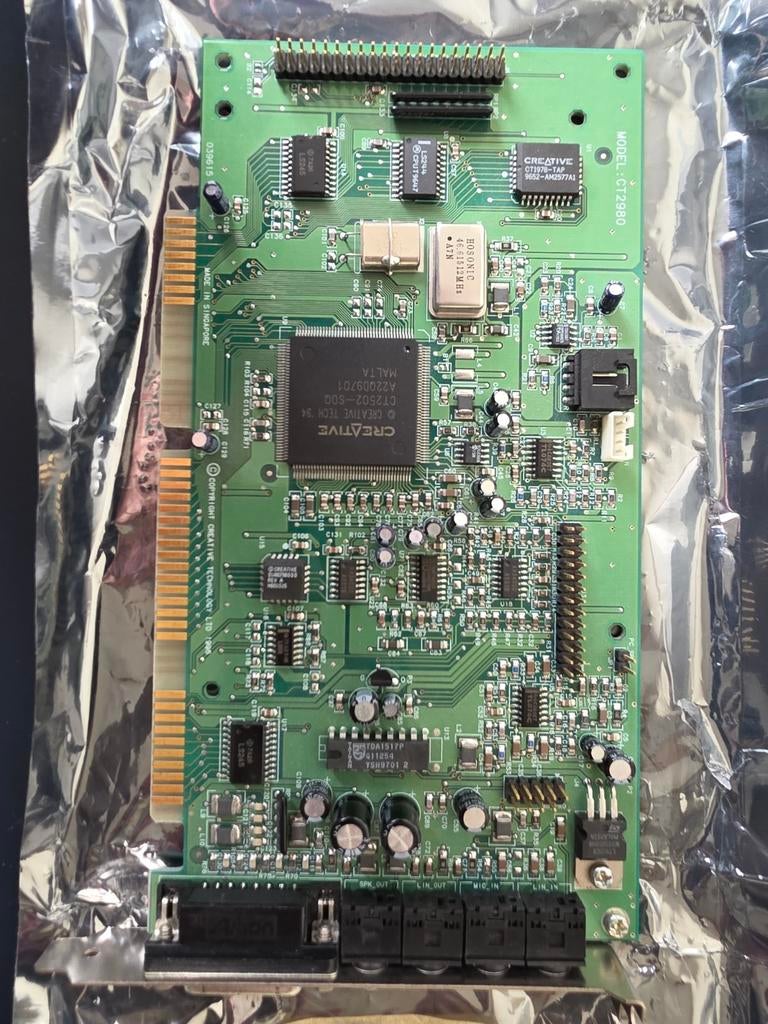 Soundblaster 16 pnp CT2980, Ophalen of Verzenden, Refurbished, Intern, Creative Labs