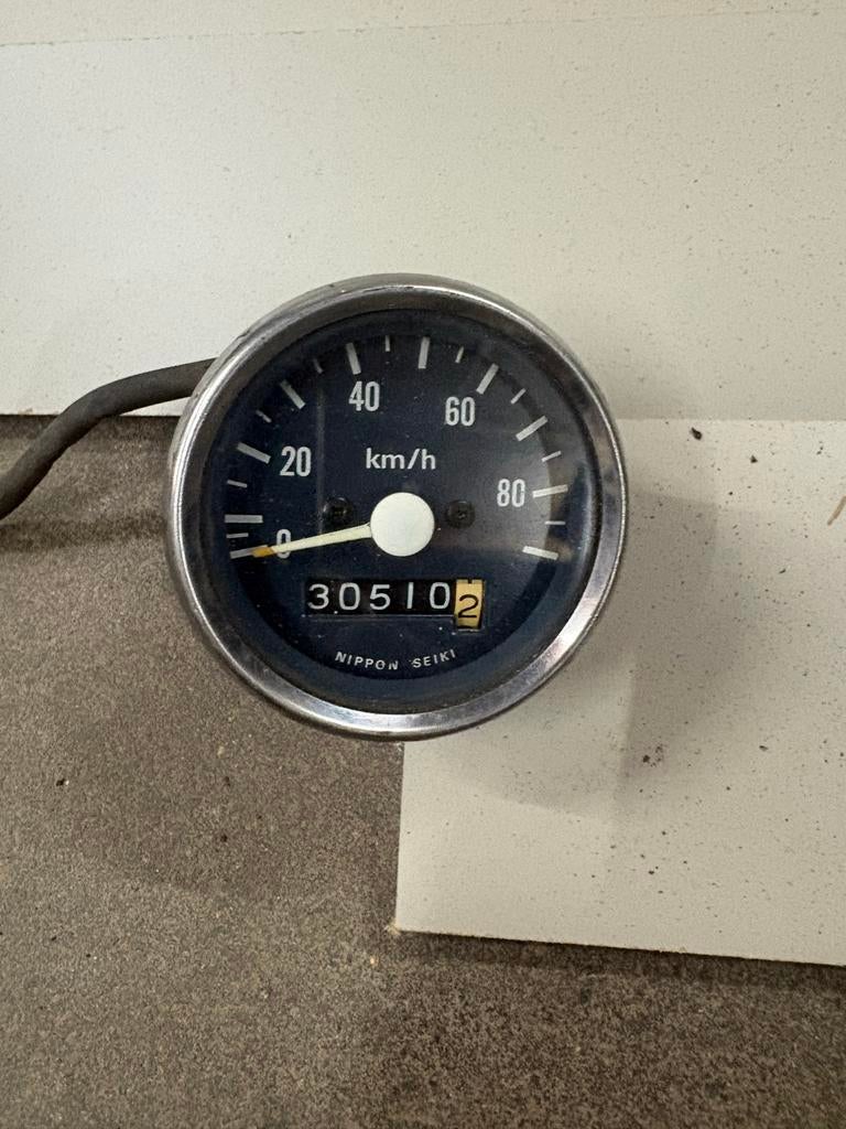 Honda CB50 Km-teller en Toerenteller (glas toerenteller stuk, Fietsen en Brommers, Ophalen of Verzenden, Gebruikt
