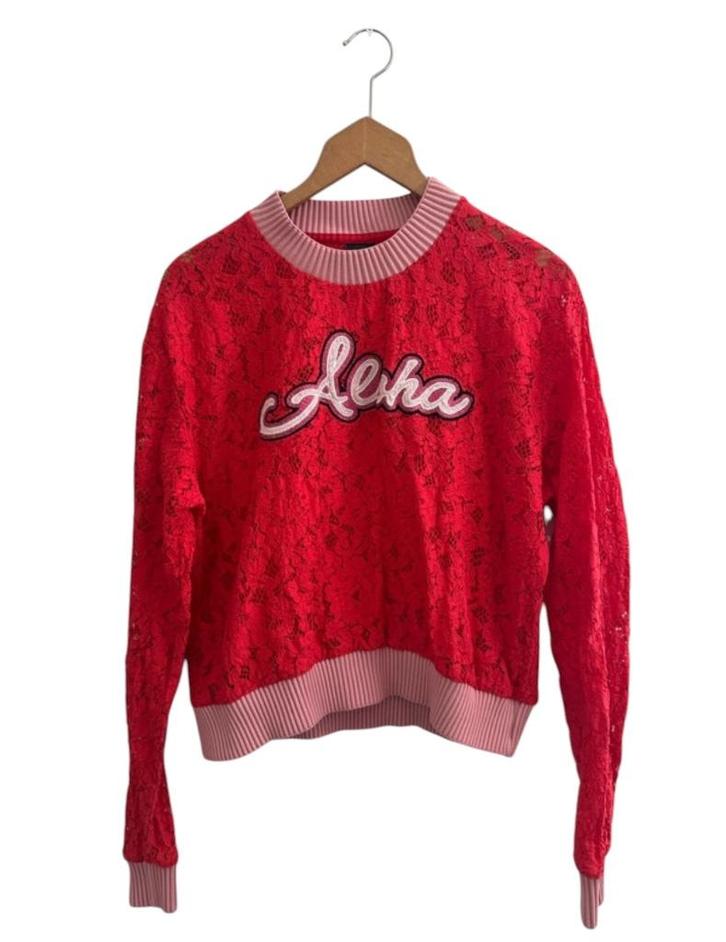 Pinko shirt lange mouw S, Kleding | Dames, T-shirts, Zo goed als nieuw, Rood, Lange mouw, Ophalen of Verzenden