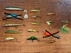 🎣 Partij kunstaas 14 stuks pluggen en spinners, Ophalen of Verzenden, Zo goed als nieuw, Overige typen