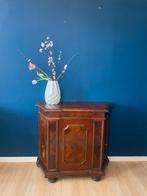 Vintage Art Deco salonkastje jaren 30 met wortelfineer, Ophalen