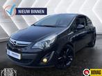 Opel Corsa 1.4 16V Sport Cruise Airco Lmv BT (bj 2012), Auto's, Opel, Euro 5, Leder en Stof, Zwart, Bedrijf