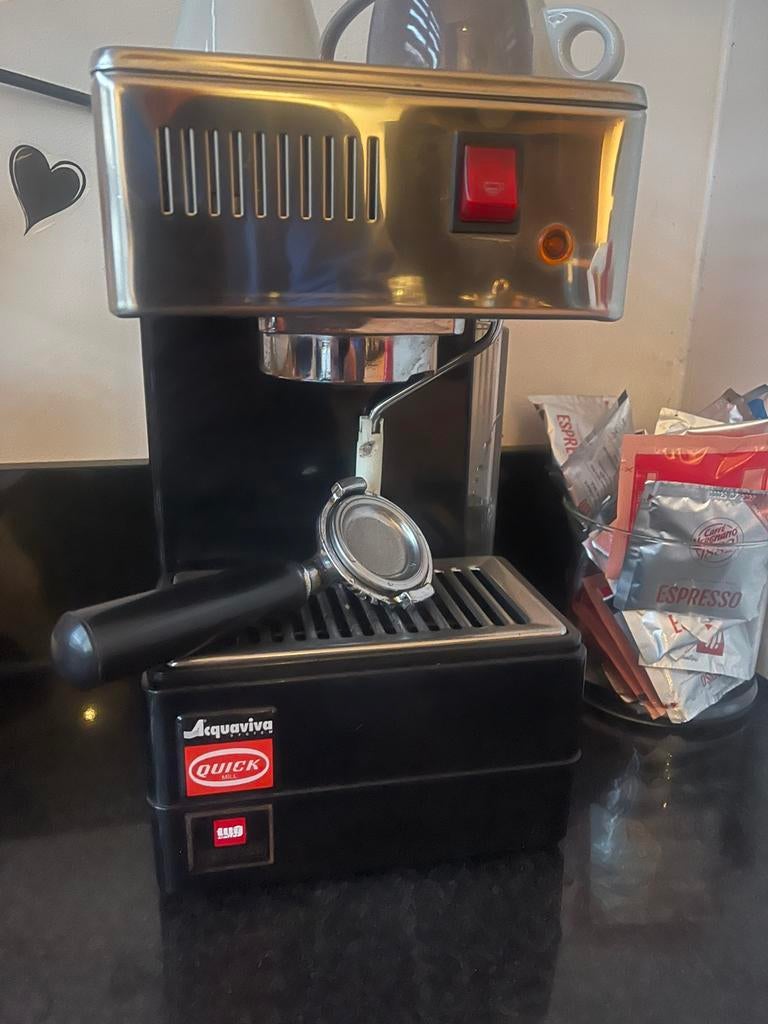 Quick mill 820, Witgoed en Apparatuur, Koffiezetapparaten, Ophalen of Verzenden, Zo goed als nieuw