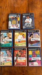 8 Singstar Spellen voor de Ps2, Muziek, Ophalen of Verzenden, Zo goed als nieuw, 3 spelers of meer