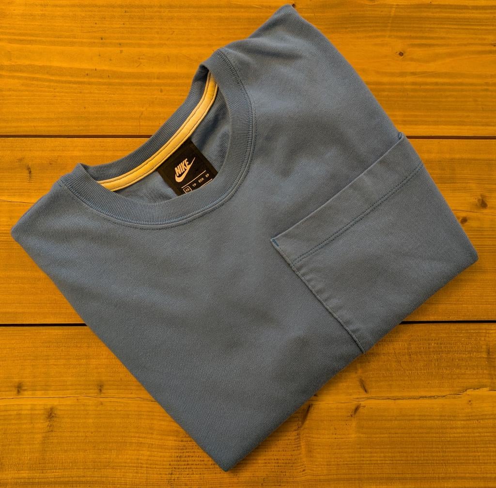 Nike T-Shirt Maat XS, Blauw, Ophalen of Verzenden, Zo goed als nieuw, Korte mouw